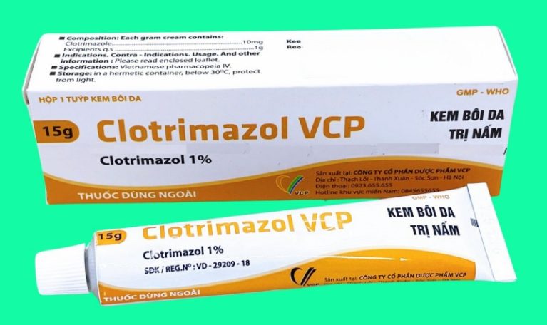 Clotrimazole dạng mỡ bôi ngoài