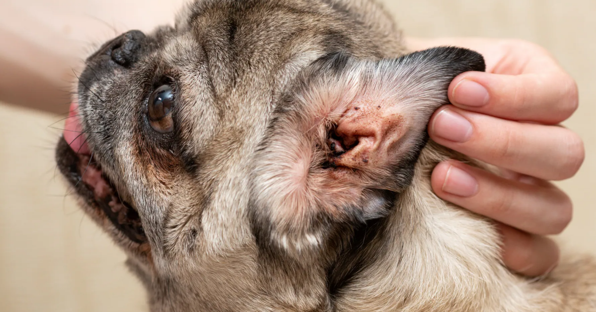 Viêm tai ở chó mèo