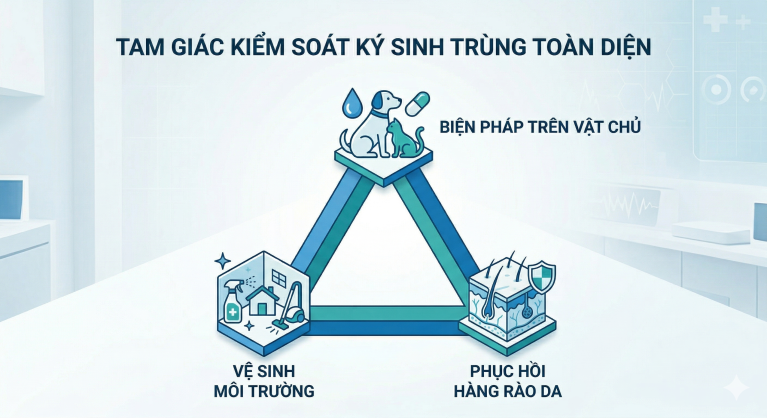 Tam giác kiểm soát ký sinh trùng toàn diện